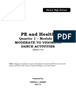Physical Education and Health 3 Grade 12 Module 3
