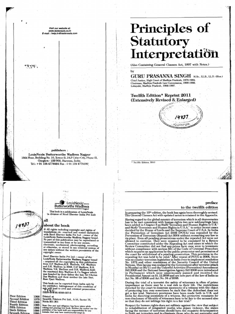 General Principles Of Statutory Interpretation – HASNPX