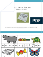 Conciencia Fonologica Puzzles Silabicos Mayusculas