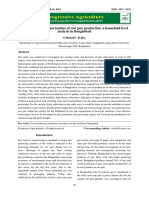 Constraints and Opportunities of Raw Jute Production: A Household Level Analysis in Bangladesh