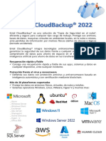 Producto CloudBackup - Promoción Vigente 2022