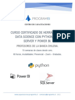 Curso Herramientas Data Science 60 Horas