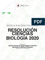 ENSAYO BIOLOGIA DEMRE 2020