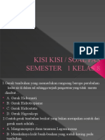 Kisi Kisi Ipa Pas Semester 1