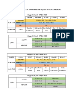 Jadwal Jaga Stase Anak Periode 11 Juli - 17 September 2022