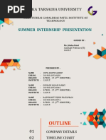 Summer Internship