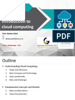 Unit-1 Introduction To Cloud Computing