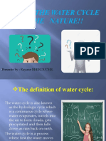 The Water Cycle in The Nature