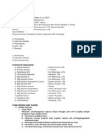 1) Notula & Ba Penetapan Struktur Organisasi