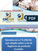 Atualizado Sistema CFC CRCs