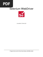 Selenium WebDriver