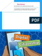 PowerPoint - All About Digital Citizenship New Zealand PowerPoint (Years 5-8)