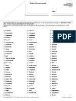 Avaliação Comportamental: Continuar Na Página 2..