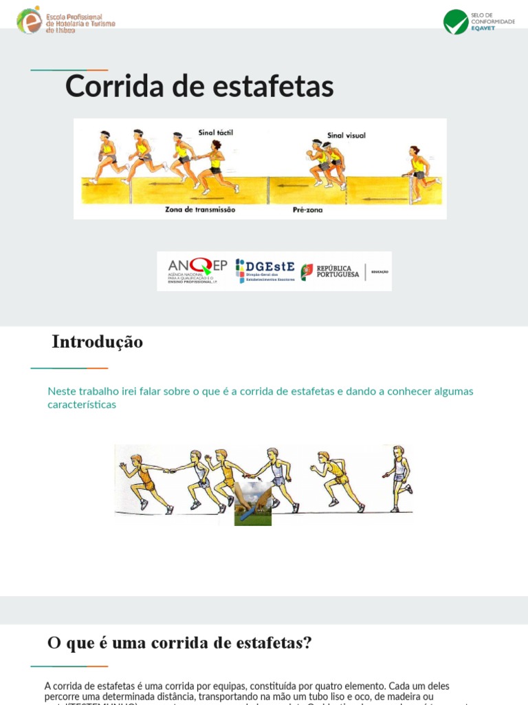 Características da Corrida de Estafetas | PDF