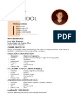 Rifat Mondol Stylish Resume