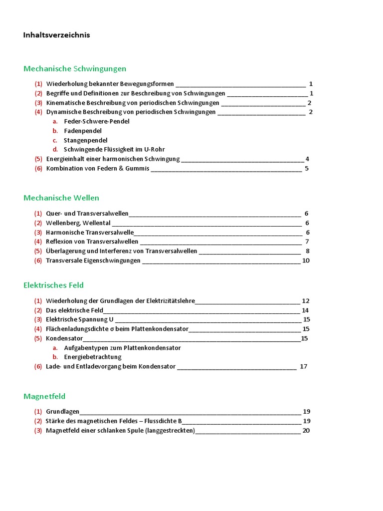 Physik Abitur 2 | PDF
