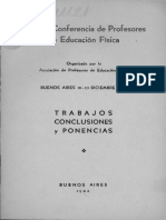 1ra Conferencia de Profes de Ef, 1943