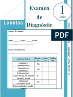 Síi 1er Grado - Examen de Diagnóstico (2019-2020)