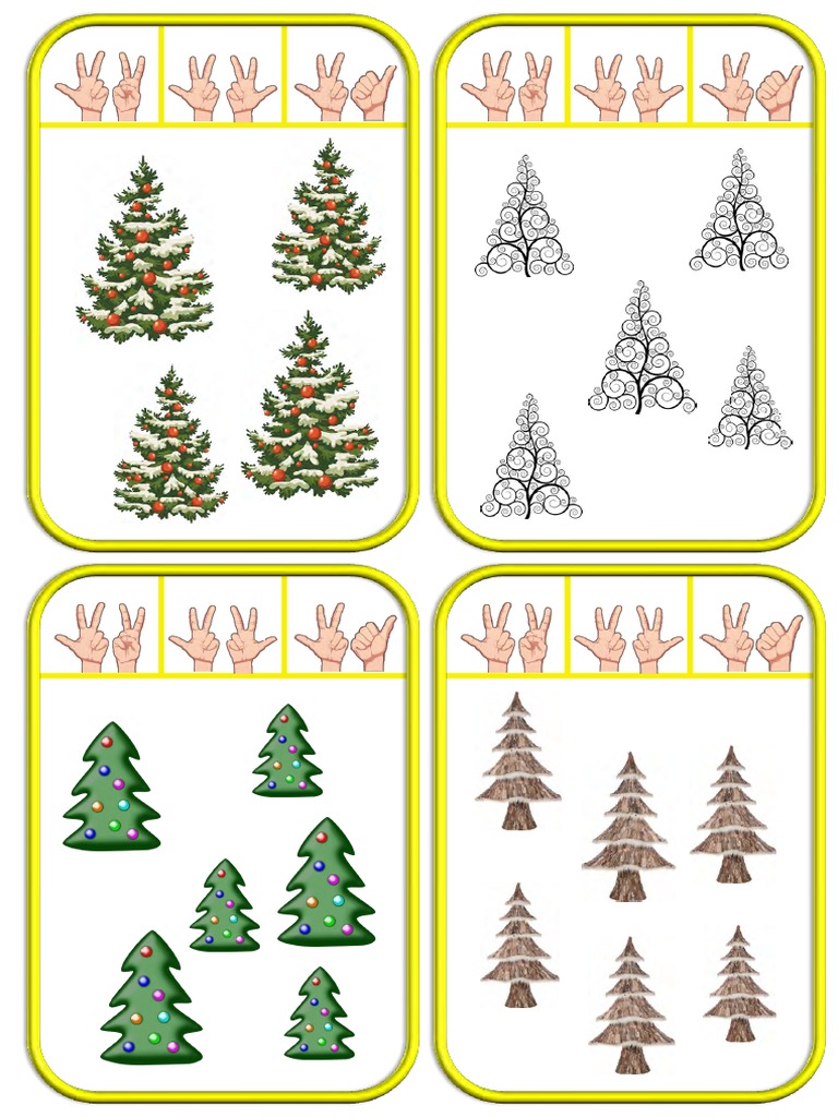 CONTEO DE OBJETOS NAVIDEÑOS | PDF