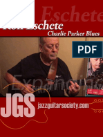 JGS - Ron Eschete - Charlie Parker Blues Masterclass