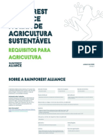 2020 Sustainable Agriculture Standard - Farm Requirements - Rainforest Alliance PT BR