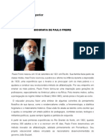 Biografia de Paulo Freire
