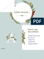 Kimia Dasar 1