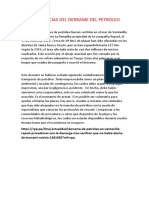 Fichas Textuales Derrame de Petroleo.