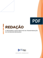 TEMA - O Metaverso e Seus Impactos Na Transformação Da Sociedade Brasileira
