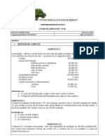 Ficha de Exercicio N.2 - Contabilidade de Custo Ii - Isgn-2022