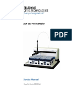 ASX-560 Autosampler: Service Manual