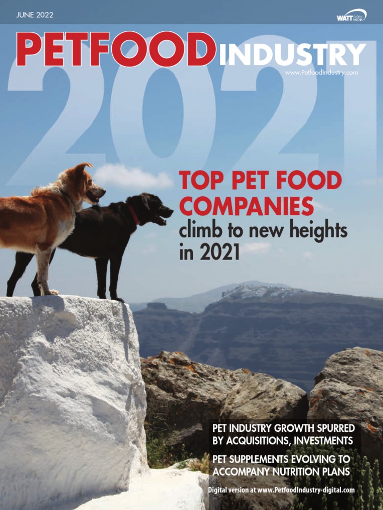 Petfood Industry June 2022 PDF Databases Mergers And Acquisitions
