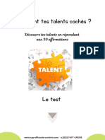 Test Quels Sont Tes Talents Caches