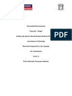 Tarea No. 1 Piaget Brenda Denisse Gutiérrez Rodríguez 4°A