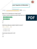 Guia de Diagnostico Matemática