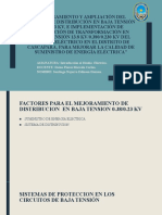 Mejoramiento y Ampliación Del Sistema de Distribución