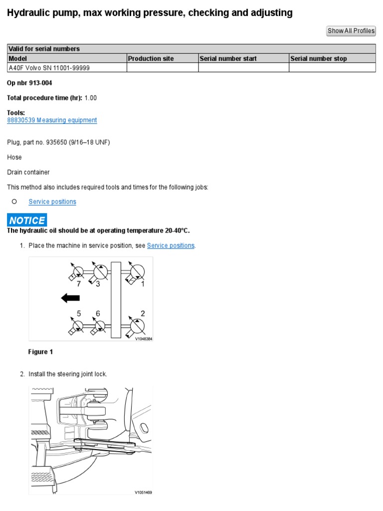 Adjusting Excavator Hydraulic Pressure | PDF | Pump | Vehicles