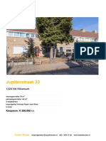 Brochure Jupiterstraat 33