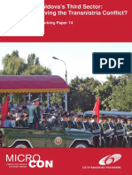 George Dura - The EU and Moldovaâ S Third Sector - Partners in Solving The Transnistria Conflict - (2010)