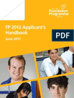 FP 2012 Applicants Handbook - FINAL
