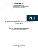 Manual de Aulas Práticas - Química Analítica (1)