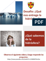 Clase 2 - ¿Qué Nos Entrega La Hidrósfera