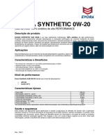 EVORA SYNTHETIC SAE 0W 20 Rev 08.21