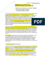 Aprendizaje y Docencia, Que Debemos Saber para Ensenar, de Carmen Vizcarro, Et. Al.