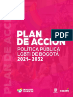 Plan de Accion Politica Publica Lgbti de Bogota 2021-2032