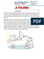 Lectura de La Paloma