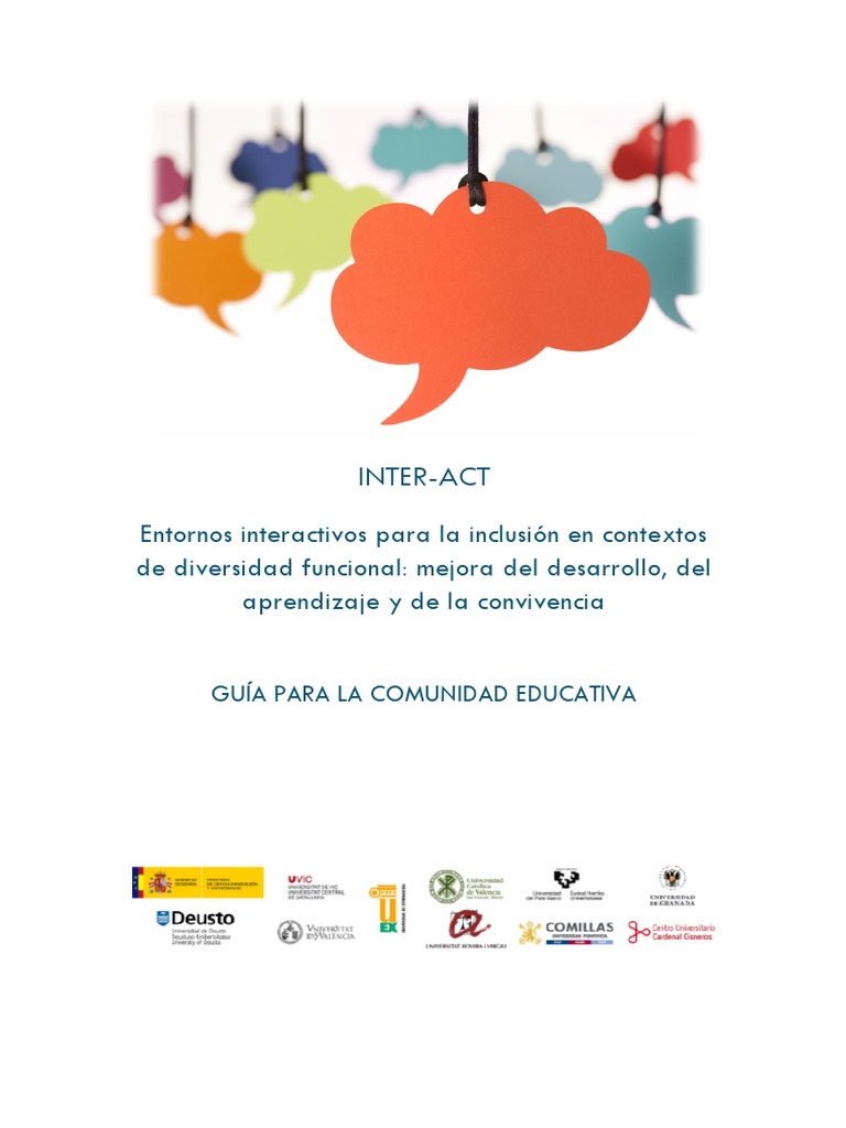 Guia para La Comunidad Educativa | PDF | Inclusión (Educación ...