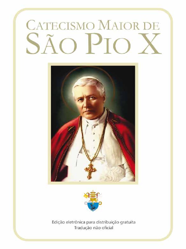 Catecismo Maior de São Pio X | PDF | Maria, mãe de Jesus | Jesus