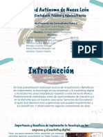 4.1 Ante Proyecto de Consultoria Parte 2