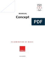 Setup Manual for DALI Concept Speakers